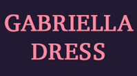 Сайт-каталог дизайнерской одежды Gabriella Dress